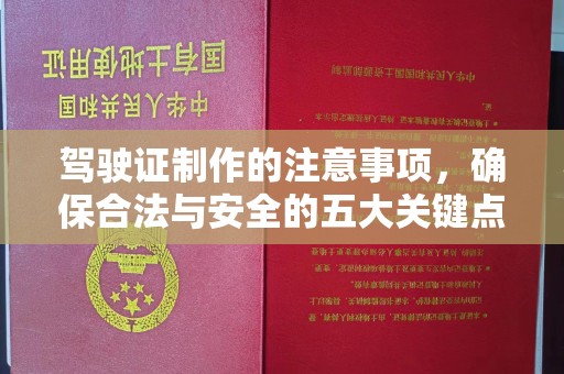 暖暖驾驶证制作的注意事项，确保合法与安全的五大关键点
