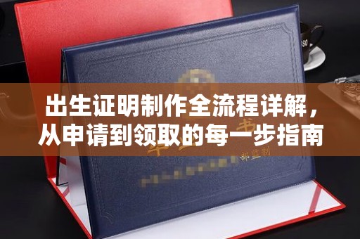 暖暖出生证明制作全流程详解，从申请到领取的每一步指南