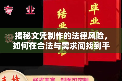 暖暖揭秘文凭制作的法律风险，如何在合法与需求间找到平衡？