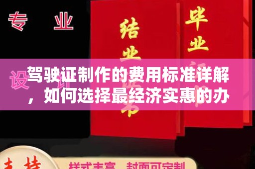 暖暖驾驶证制作的费用标准详解，如何选择最经济实惠的办理方式