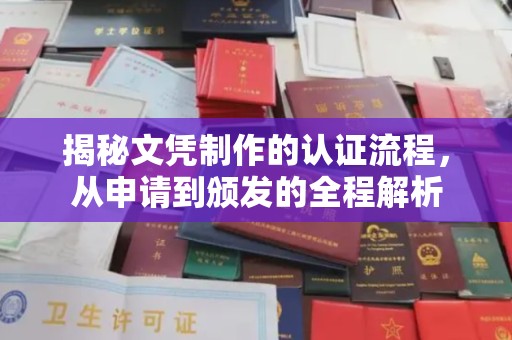 暖暖揭秘文凭制作的认证流程，从申请到颁发的全程解析